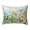 Betsy Drake Bird & Daffodils Large Indoor/Outdoor Pillow 18x18